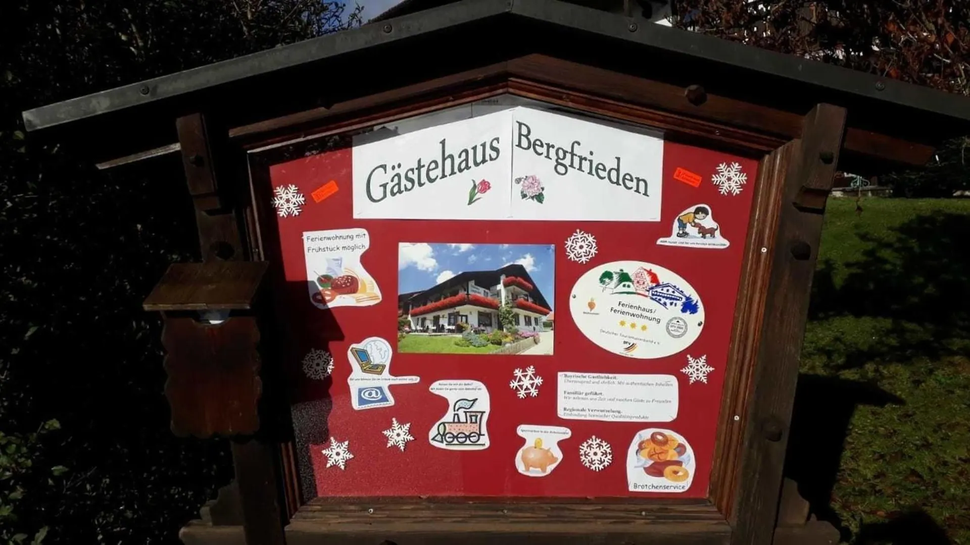 Gaestehaus Bergfrieden, Ferienwohnung Andrea Bad Bayersoien Apartment